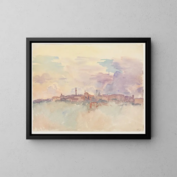 Sienna - John Singer Sargent — quadro incorniciato alla parete