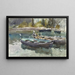 Piccoli barche - John Singer Sargent — quadro incorniciato alla parete