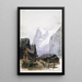 Copertina del taccuino di schizzi Splendid Mountain Watercolours 2 - John Singer Sargent — quadro incorniciato alla parete