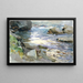 Ruisseau et rochers - John Singer Sargent — quadro incorniciato alla parete
