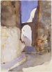 Rue à Tanger - John Singer Sargent — vista dell’opera