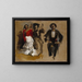 Studio per figure sedute per El Jale - John Singer Sargent — quadro incorniciato alla parete