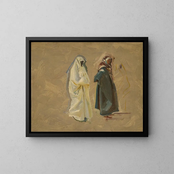 Studio di due Beduini - John Singer Sargent — quadro incorniciato alla parete