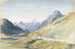 Sommet del passo del Bernina - John Singer Sargent — vista dell’opera