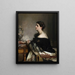 Sybil Frances Grey, più tardi Lady Eden - John Singer Sargent — quadro incorniciato alla parete