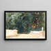 Terrazza e giardini - John Singer Sargent — quadro incorniciato alla parete