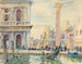 La Piazzetta - John Singer Sargent — vista dell’opera