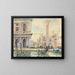 La Piazzetta - John Singer Sargent — quadro incorniciato alla parete