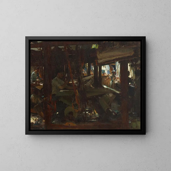 I tessitori - John Singer Sargent — quadro incorniciato alla parete