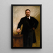 Theodore Roosevelt - John Singer Sargent — quadro incorniciato alla parete