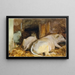 Tre buoi - John Singer Sargent — quadro incorniciato alla parete