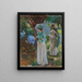 Due ragazze con ombrellini - John Singer Sargent — quadro incorniciato alla parete