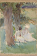 Sous les saules - John Singer Sargent — vista dell’opera