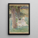 Sous les saules - John Singer Sargent — quadro incorniciato alla parete