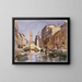 Canal veneziano - John Singer Sargent — quadro incorniciato alla parete