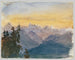Vista dal Monte Pilatus - John Singer Sargent — vista dell’opera