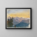 Vista dal Monte Pilatus - John Singer Sargent — quadro incorniciato alla parete