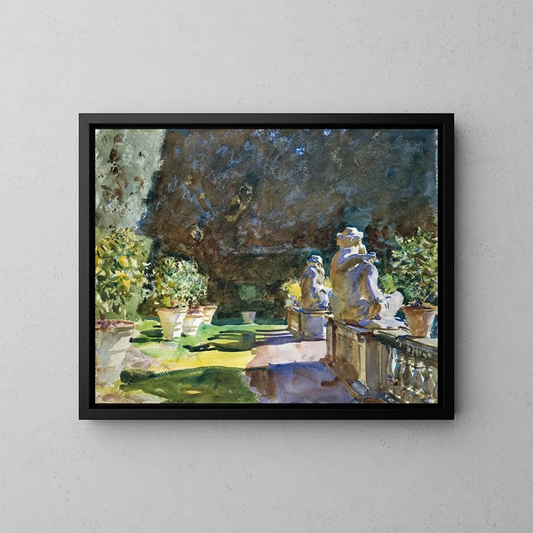 Villa de Marlia à Lucca - John Singer Sargent — quadro incorniciato alla parete
