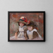 Bambini del villaggio - John Singer Sargent — quadro incorniciato alla parete
