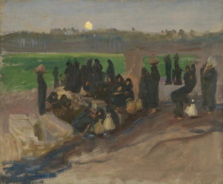 Porteurs d'acqua sul Nilo - John Singer Sargent — vista dell’opera