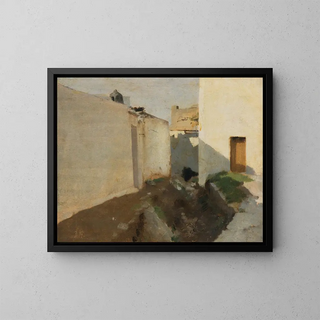 John Singer Sargent - White Walls in Sunlight Morocco.webp