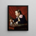 Un ragazzo con uno scoiattolo volante Henry Pelham - John Singleton Copley — quadro incorniciato alla parete