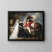 del colonnello William Fitch e delle sue sorelle Sarah e Ann Fitch - John Singleton Copley — quadro incorniciato alla parete