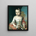 Élisabeth Greenleaf - John Singleton Copley — quadro incorniciato alla parete