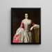 Eunice Dennie Burr - John Singleton Copley — quadro incorniciato alla parete
