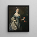 Hannah Loring - John Singleton Copley — quadro incorniciato alla parete