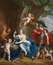 Marte, Venere e Vulcano, La Forgia di Vulcano - John Singleton Copley — vista dell’opera