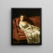 Ritratto di una dama - John Singleton Copley — quadro incorniciato alla parete