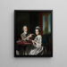 Ritratto di M. e Mme Thomas Mifflin - John Singleton Copley — quadro incorniciato alla parete