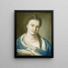 Ritratto della signora Gawen Brown - John Singleton Copley — quadro incorniciato alla parete