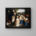 La famiglia Copley - John Singleton Copley — quadro incorniciato alla parete
