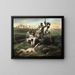 Watson e lo squalo - John Singleton Copley — quadro incorniciato alla parete