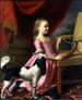 Giovane donna con un uccello e un cane - John Singleton Copley — vista dell’opera