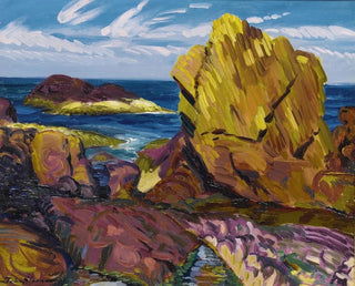 John Sloan - Yellow Rock Gloucester.webp