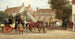 La diligence di Londra a Dorking che si riposa al Marquess of Granby - John Sturgess — vista dell’opera