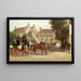 La diligence di Londra a Dorking che si riposa al Marquess of Granby - John Sturgess — quadro incorniciato alla parete