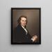 Dr Lemuel Hopkins - John Trumbull — quadro incorniciato alla parete