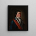 Major Roger Alden - John Trumbull — quadro incorniciato alla parete