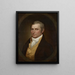 Ritratto di un uomo - John Trumbull — quadro incorniciato alla parete