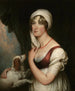 Sarah Trumbull con un beagle - John Trumbull — vista dell’opera