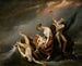 La dernière famille qui périt dans le déluge Genèse 7424 - John Trumbull — vista dell’opera