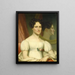 Mary Ellis Bell Mme Isaac Bell - John Vanderlyn — quadro incorniciato alla parete