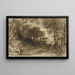 Una radura in una foresta - John Varley — quadro incorniciato alla parete