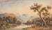 Ponte di Beddgelert con Snowdon in lontananza - John Varley — vista dell’opera