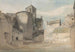 Entrée fortifiée di una città gallese, porta Est di Caernarvon - John Varley — vista dell’opera