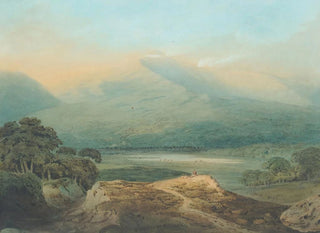 De Capel Curig in direzione di Gwynant - John Varley — vista dell’opera